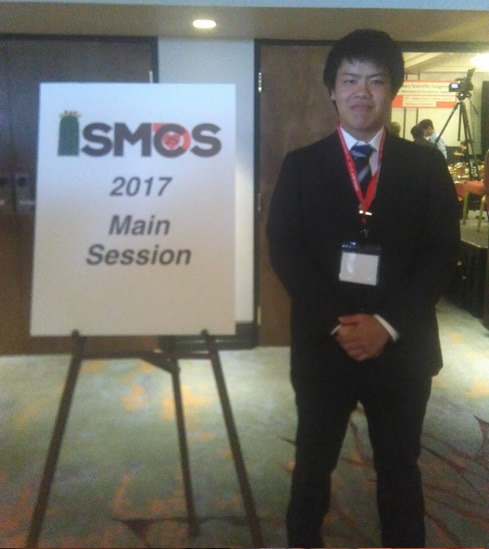 The 2017 ISMCS Conference (Tucson, Arizona) にて後藤君が発表を行いました.
