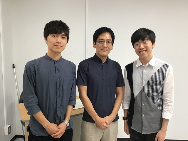 嶋村君,スンヒョン君がR1春学期ROUTEを無事終了しました.