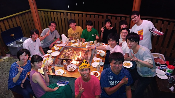 研究室夏のキャンプ(那須)を開催しました.