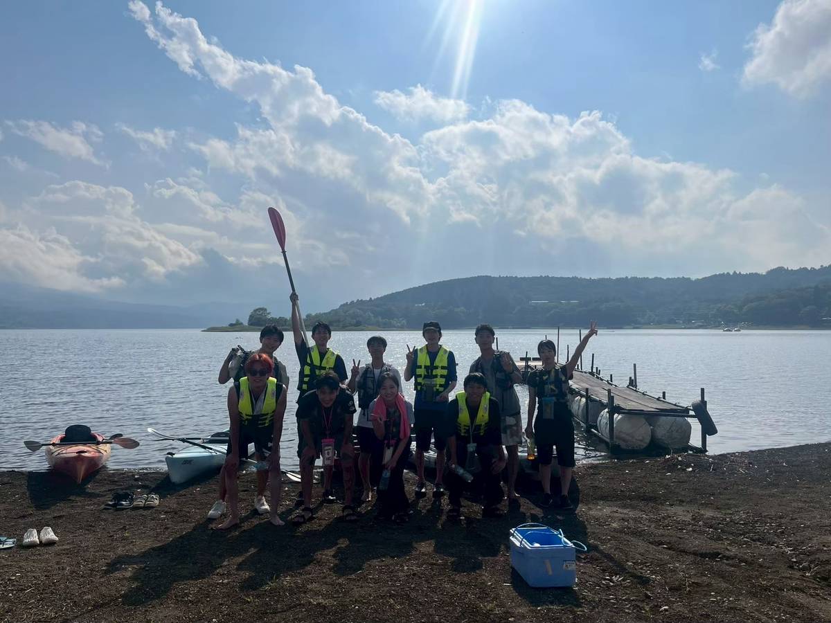 研究室夏のキャンプ(山中湖)を開催しました.